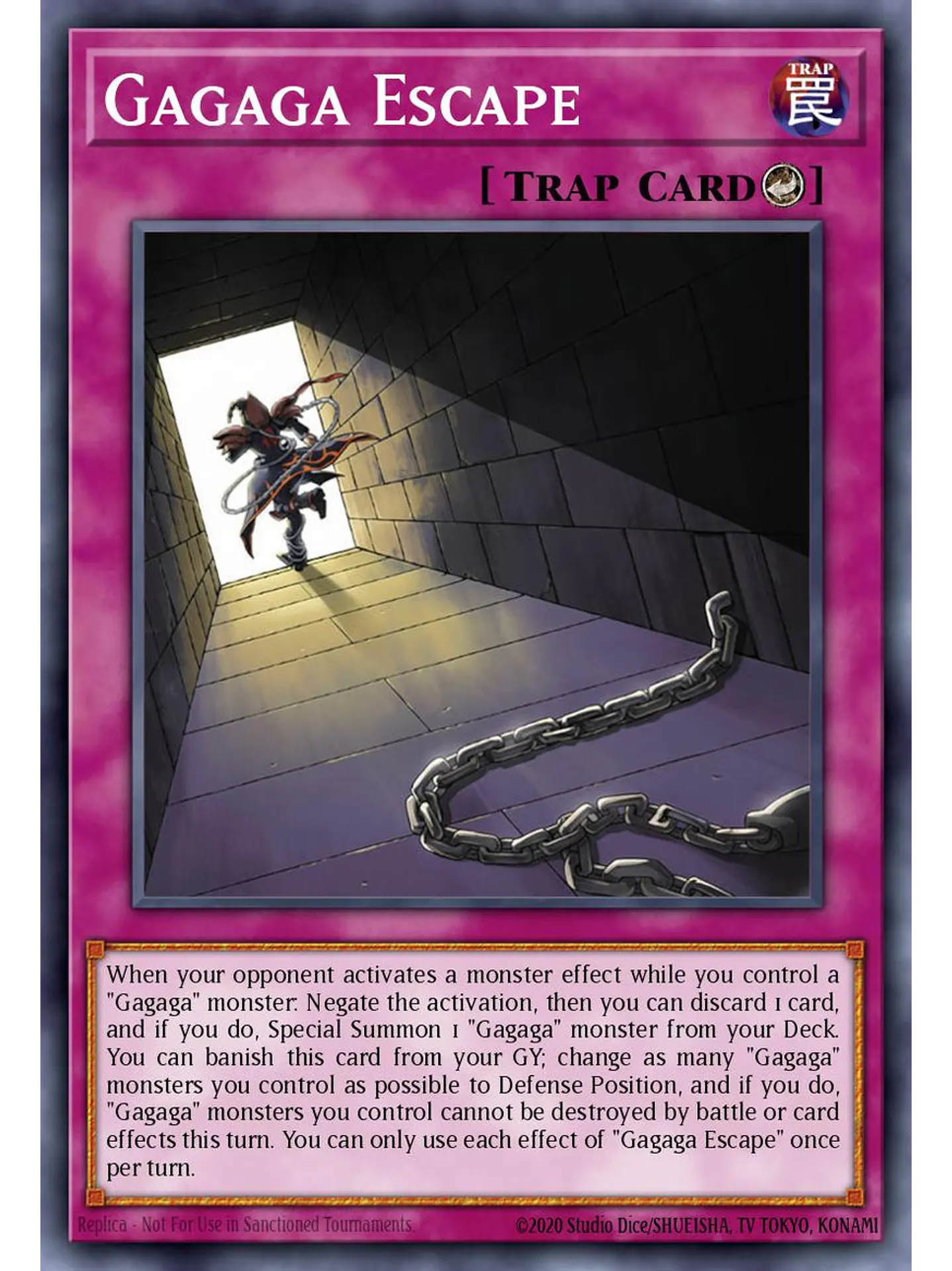 Gagaga Escape - BLGG-EN037 - Ultra Rare 1st Edition 1