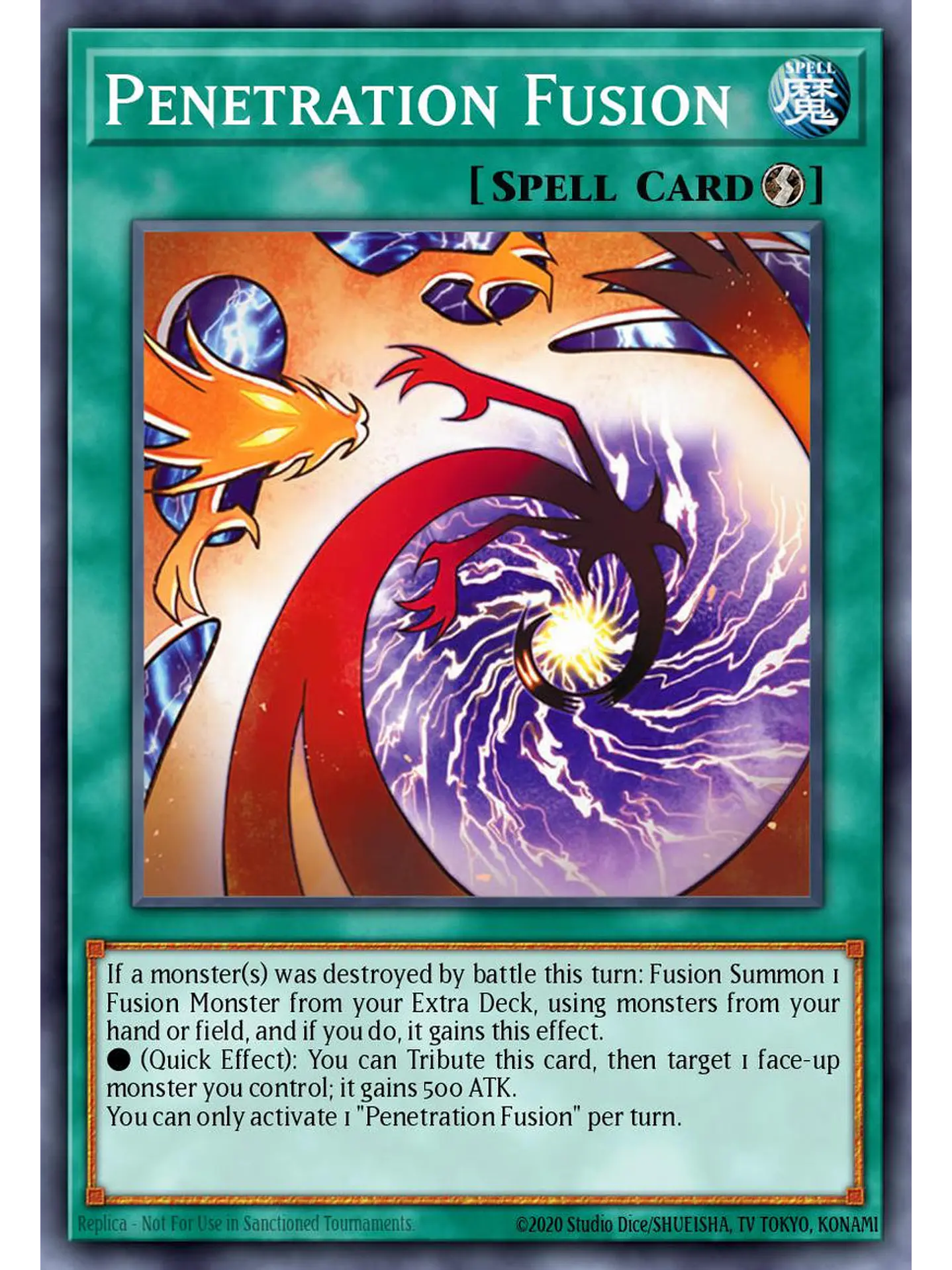 Penetration Fusion - BLGG-EN040 - Ultra Rare 1st Edition 1