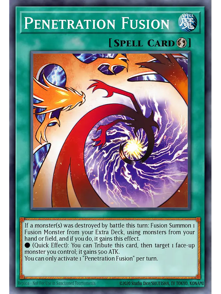 Penetration Fusion - BLGG-EN040 - Ultra Rare 1st Edition 1