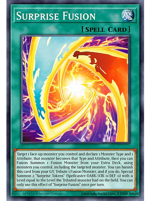 Surprise Fusion - BLGG-EN041 - Secret Rare 1st Edition
