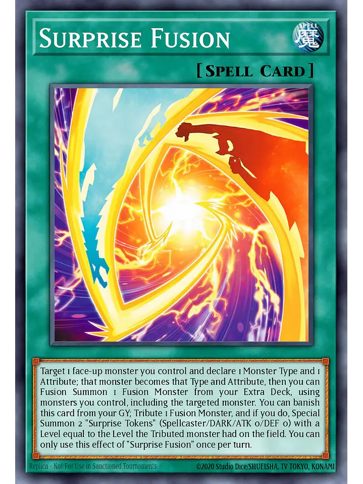 Surprise Fusion - BLGG-EN041 - Secret Rare 1st Edition 1