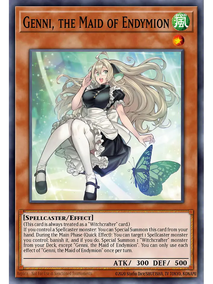 Genni, the Maid of Endymion - BLGG-EN042 - Ultra Rare 1st Edition 1