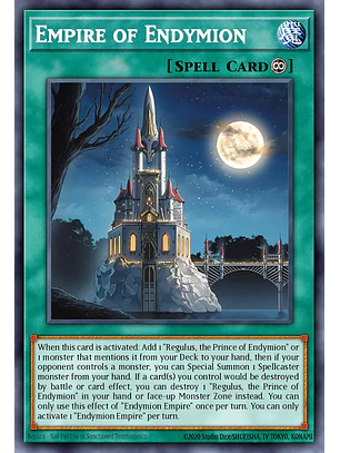 Empire of Endymion - BLGG-EN043 - Secret Rare 1st Edition