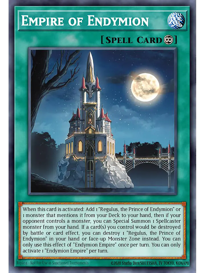 Empire of Endymion - BLGG-EN043 - Secret Rare 1st Edition 1