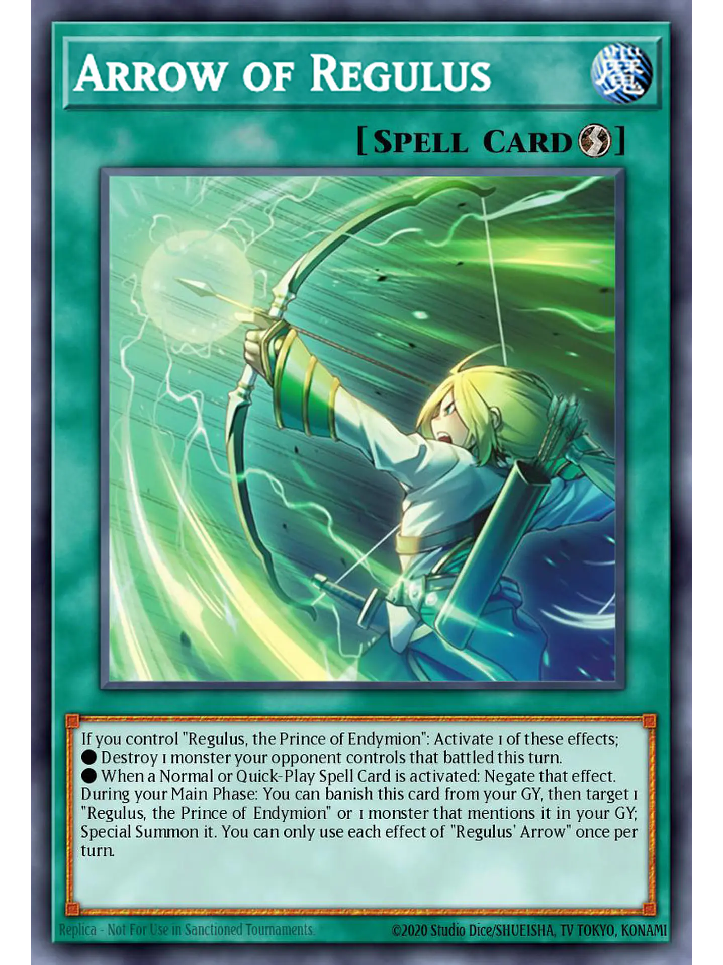 Arrow of Regulus - BLGG-EN044 - Ultra Rare 1st Edition 1