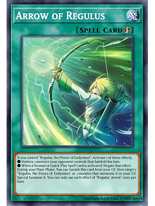 Arrow of Regulus - BLGG-EN044 - Ultra Rare 1st Edition