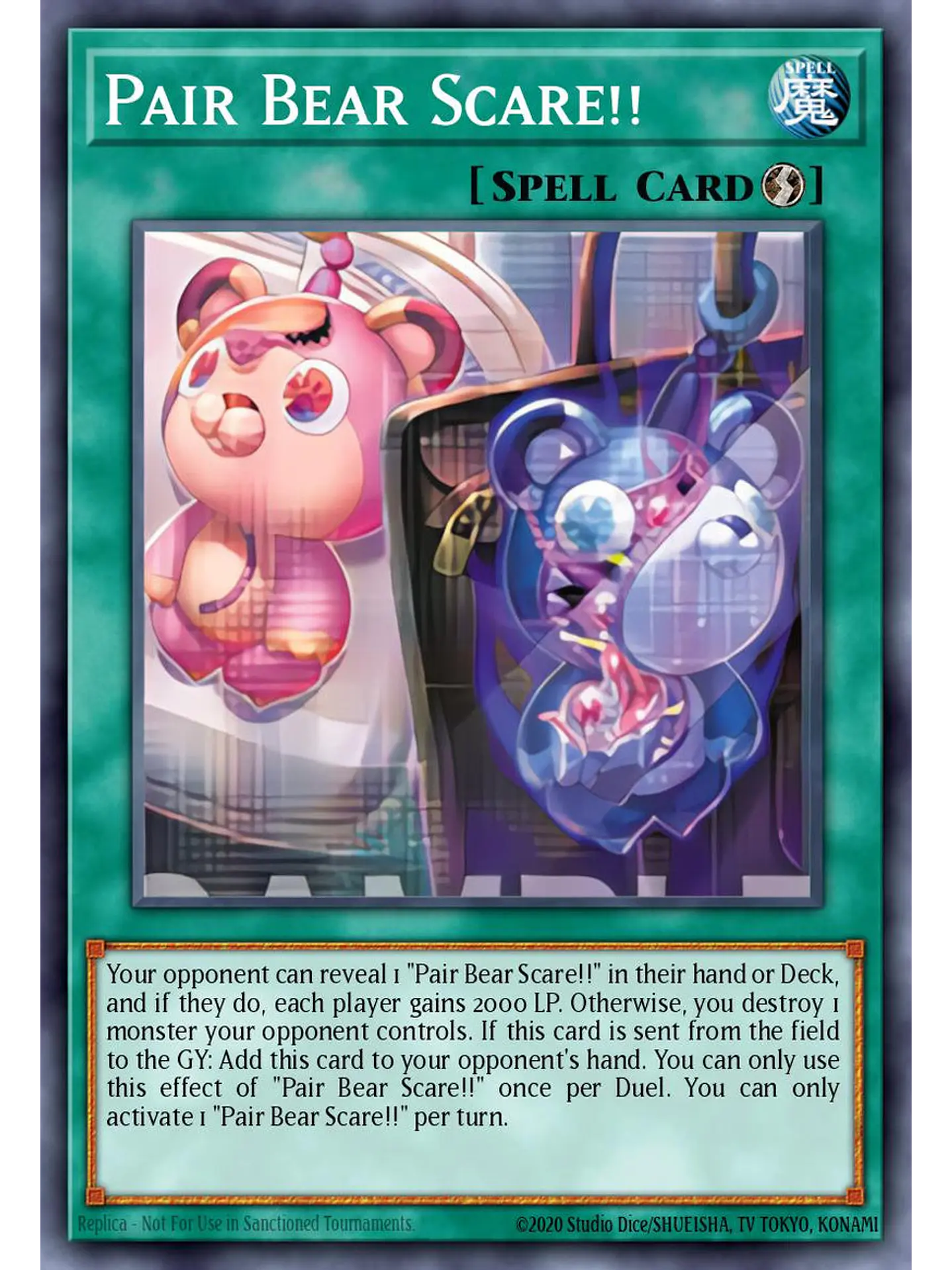 Pair Bear Scare!! - BLGG-EN047 - Ultra Rare 1st Edition 1