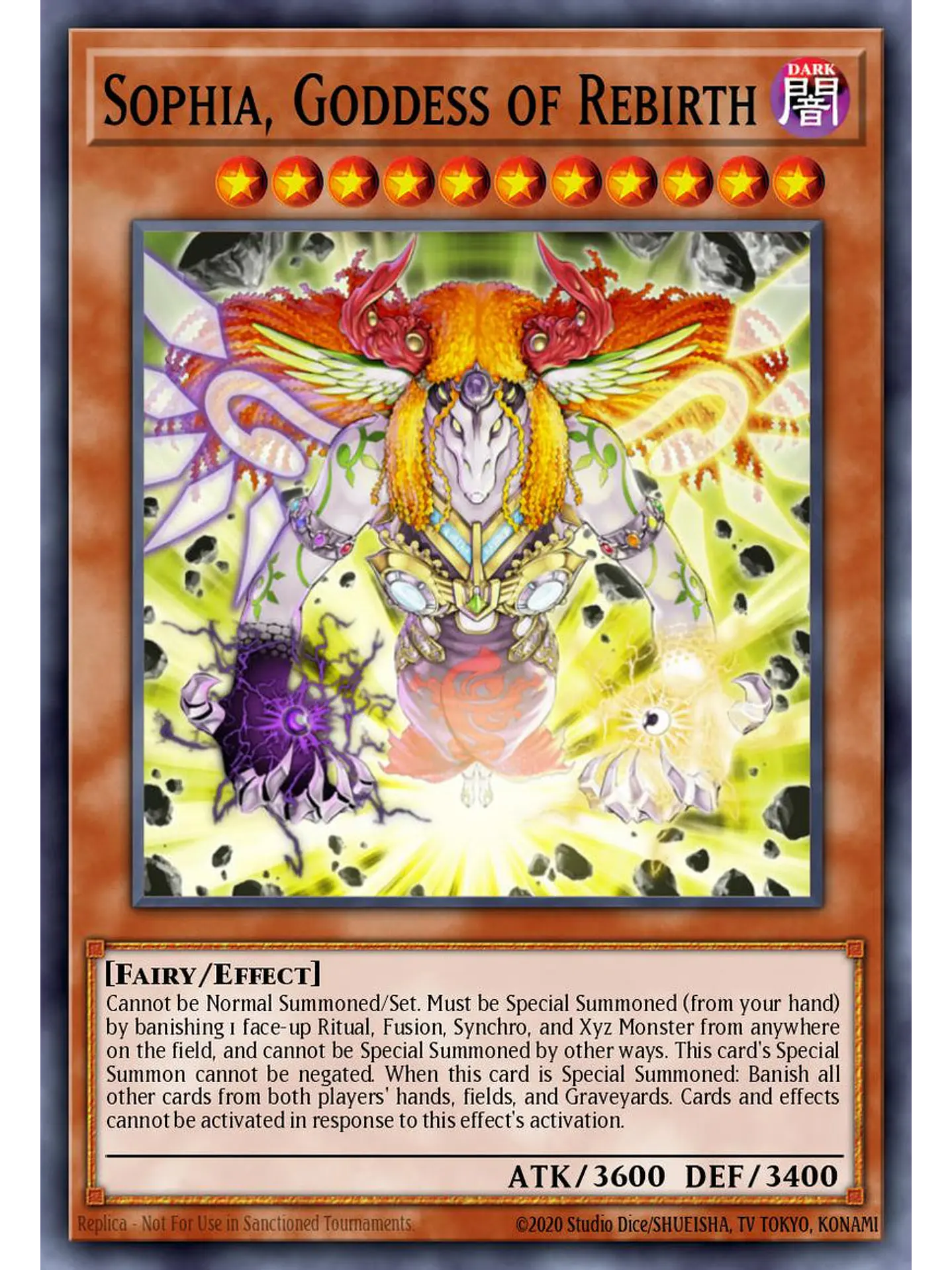 Sophia, Goddess of Rebirth - BLGG-EN056 - Ultra Rare 1st Edition 1