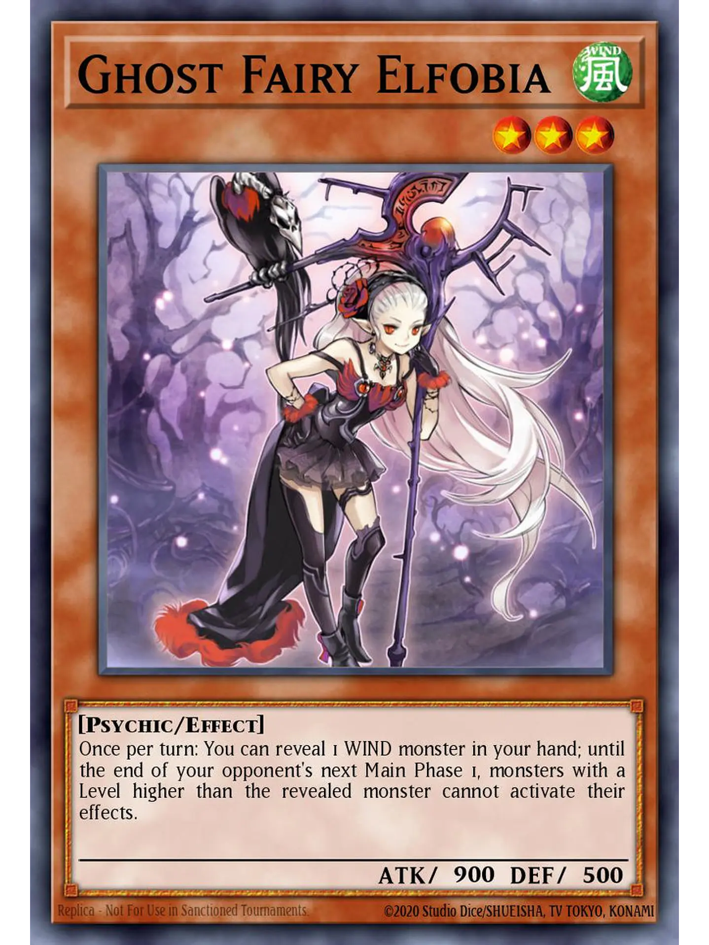 Ghost Fairy Elfobia - BLGG-EN058 - Ultra Rare 1st Edition 1
