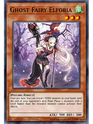 Ghost Fairy Elfobia - BLGG-EN058 - Ultra Rare 1st Edition