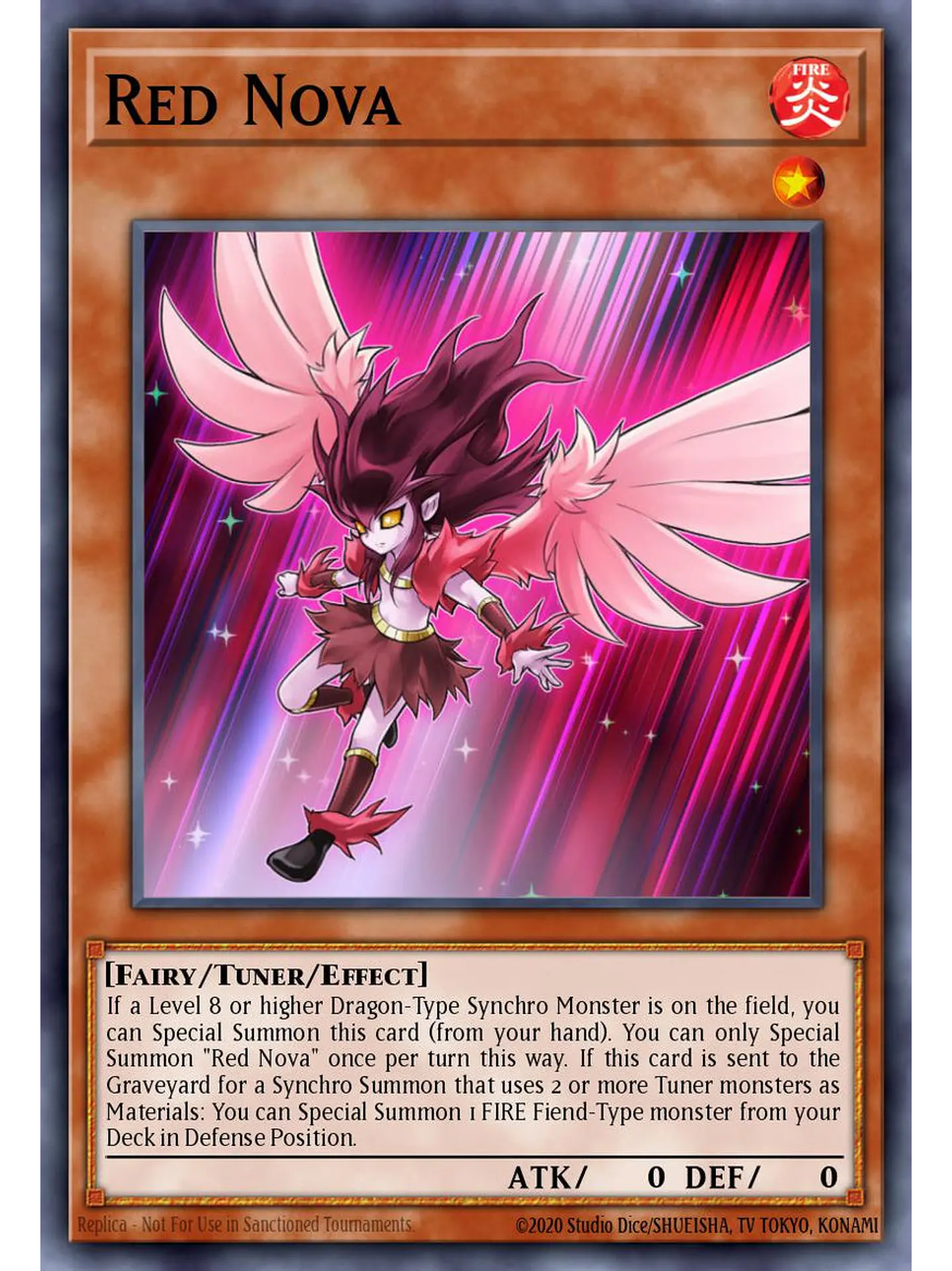 Red Nova - BLGG-EN068 - Ultra Rare 1st Edition 1