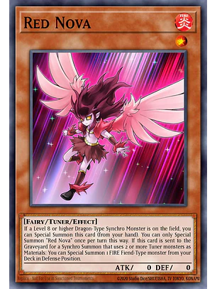 Red Nova - BLGG-EN068 - Ultra Rare 1st Edition