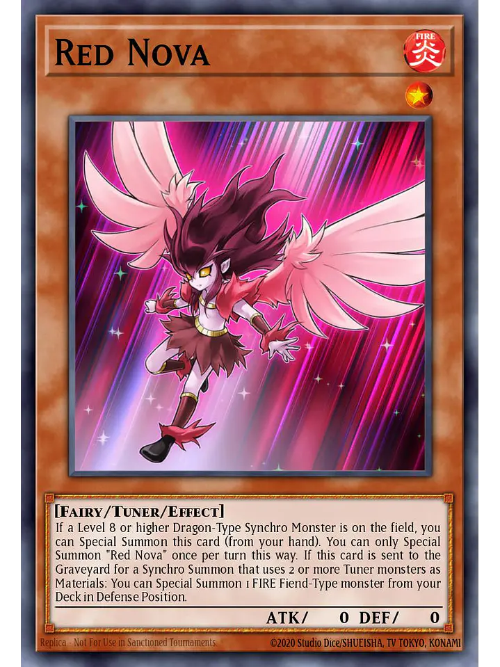 Red Nova - BLGG-EN068 - Ultra Rare 1st Edition 1