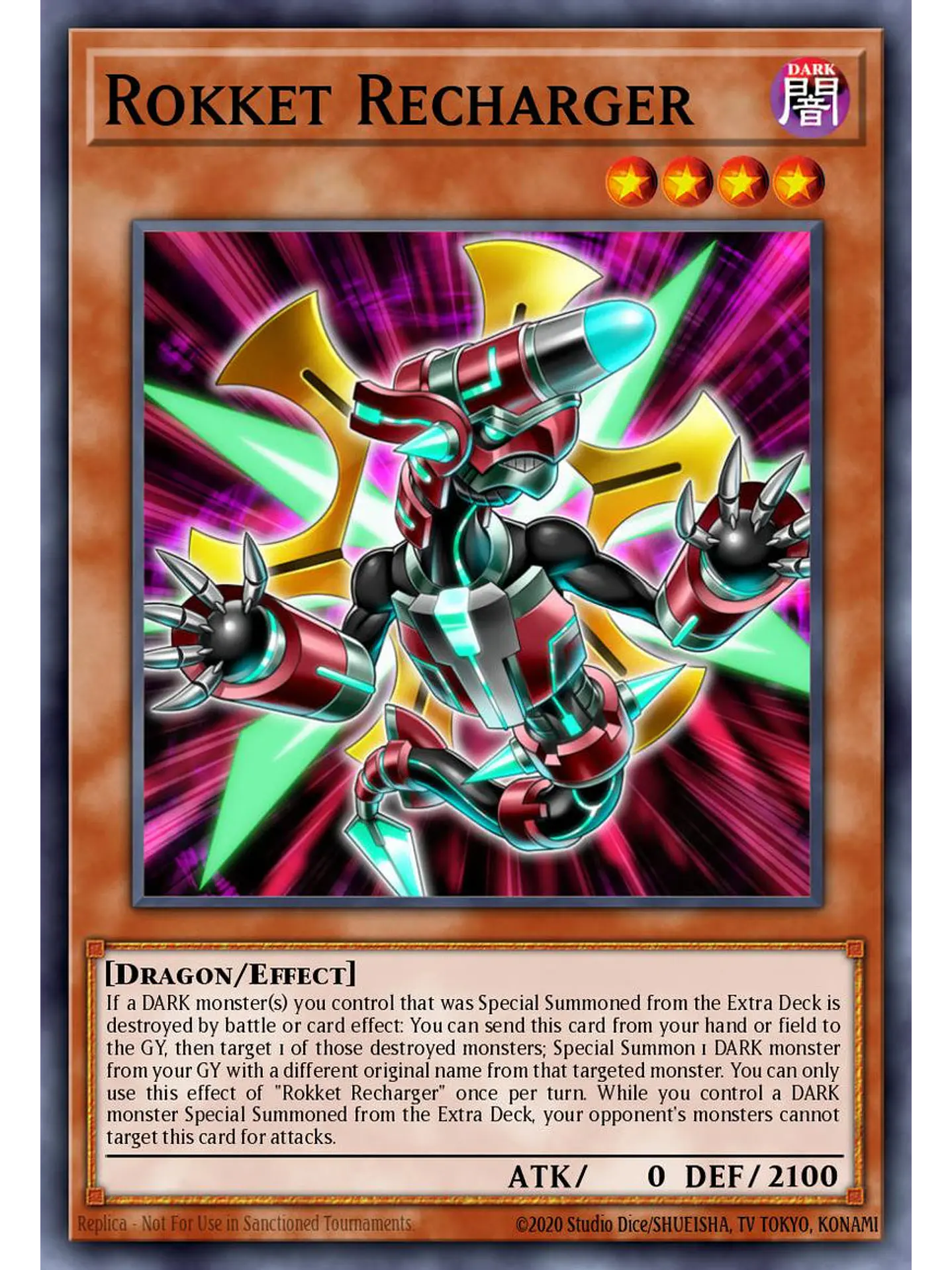 Rokket Recharger - BLGG-EN073 - Ultra Rare 1st Edition 1