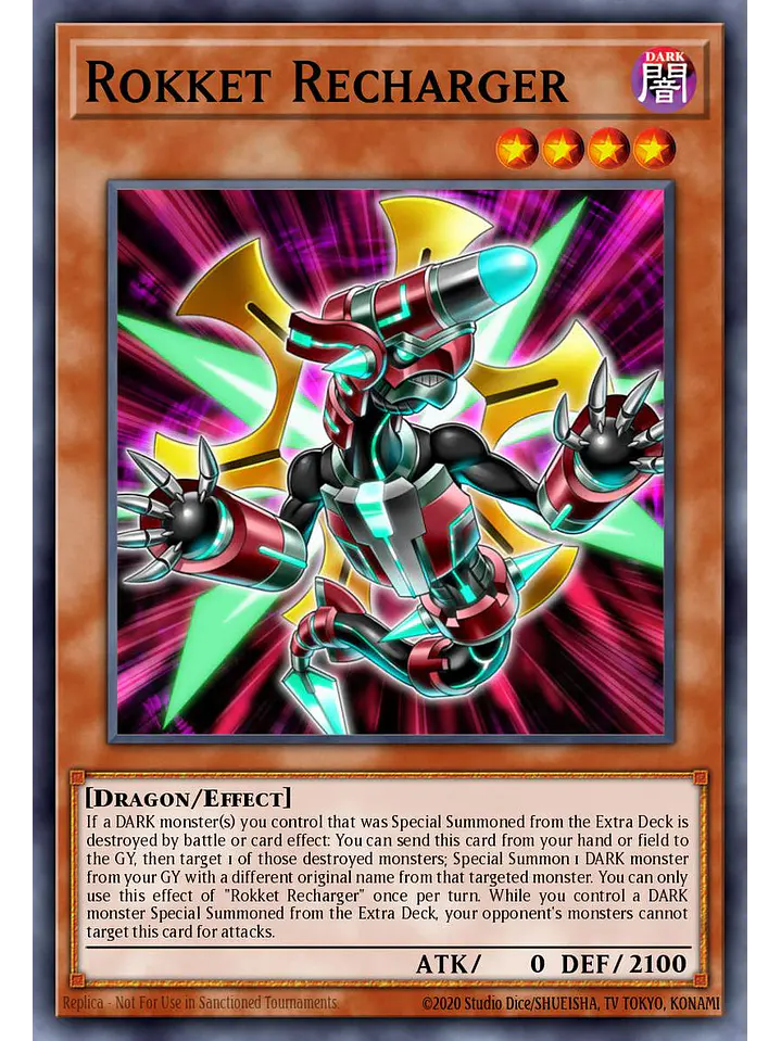 Rokket Recharger - BLGG-EN073 - Ultra Rare 1st Edition 1