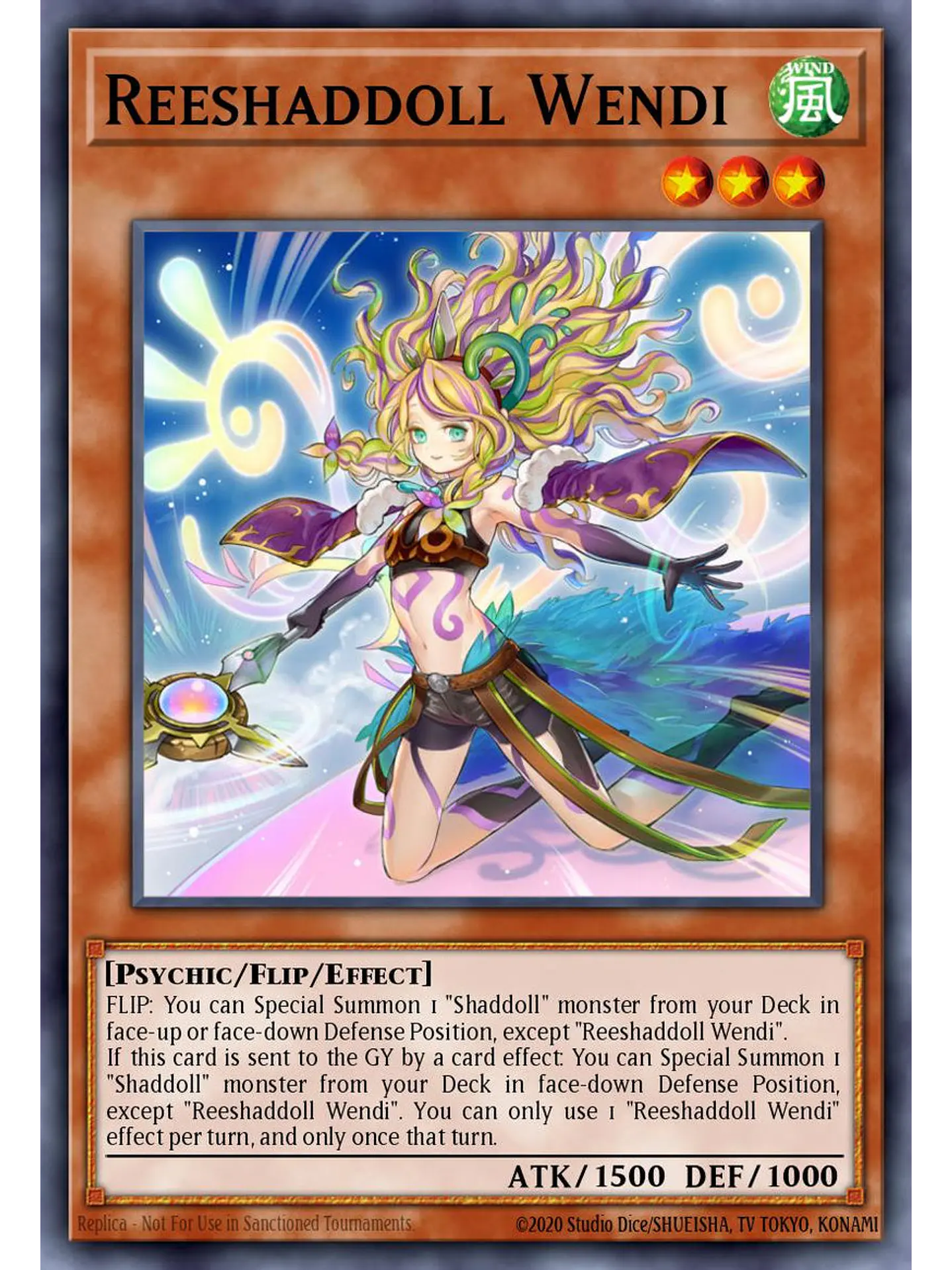 Reeshaddoll Wendi - BLGG-EN074 - Secret Rare 1st Edition 1