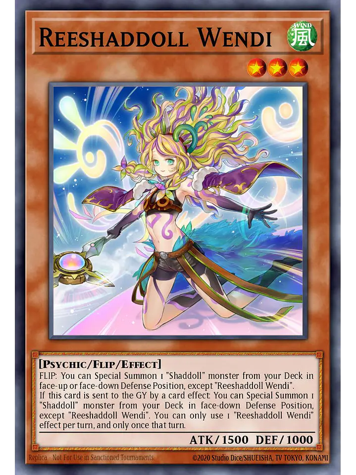 Reeshaddoll Wendi - BLGG-EN074 - Secret Rare 1st Edition 1