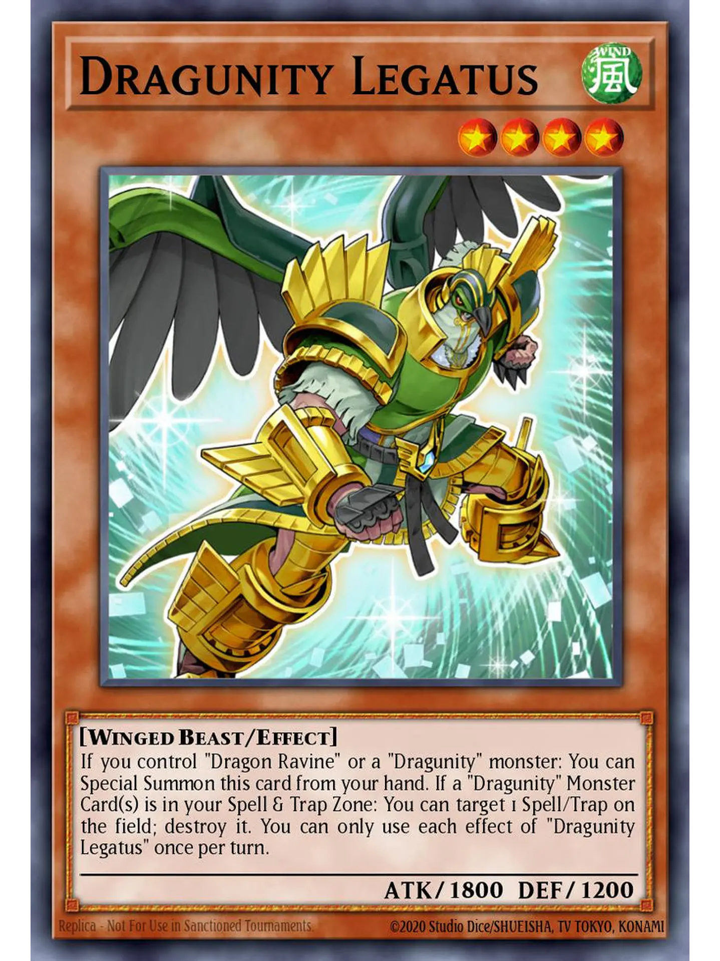 Dragunity Legatus - BLGG-EN075 - Secret Rare 1st Edition 1