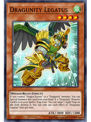 Dragunity Legatus - BLGG-EN075 - Secret Rare 1st Edition