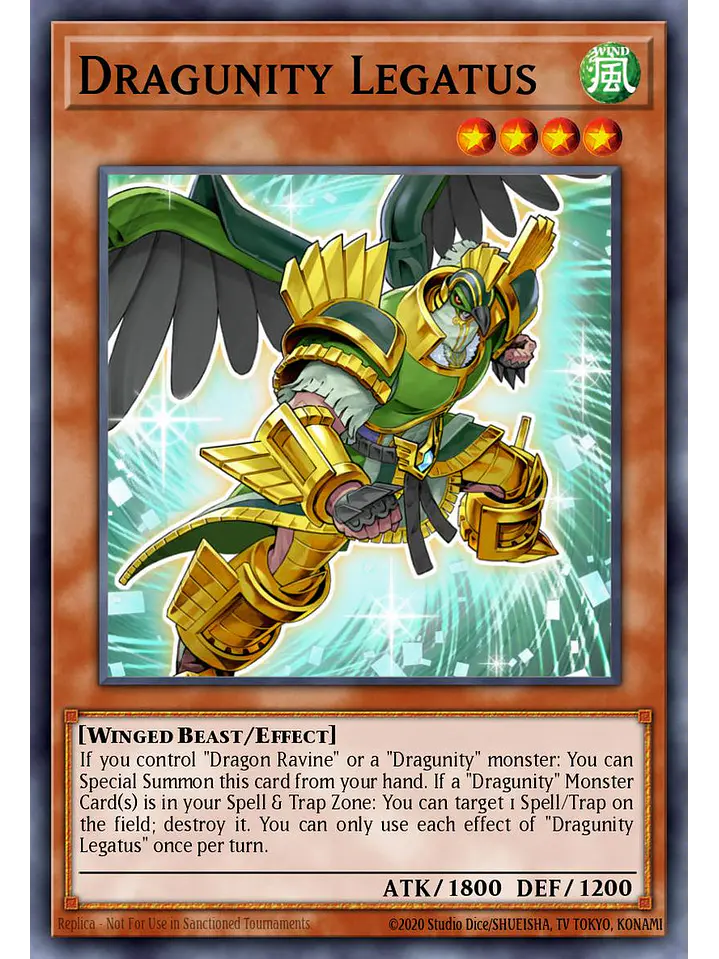 Dragunity Legatus - BLGG-EN075 - Secret Rare 1st Edition 1