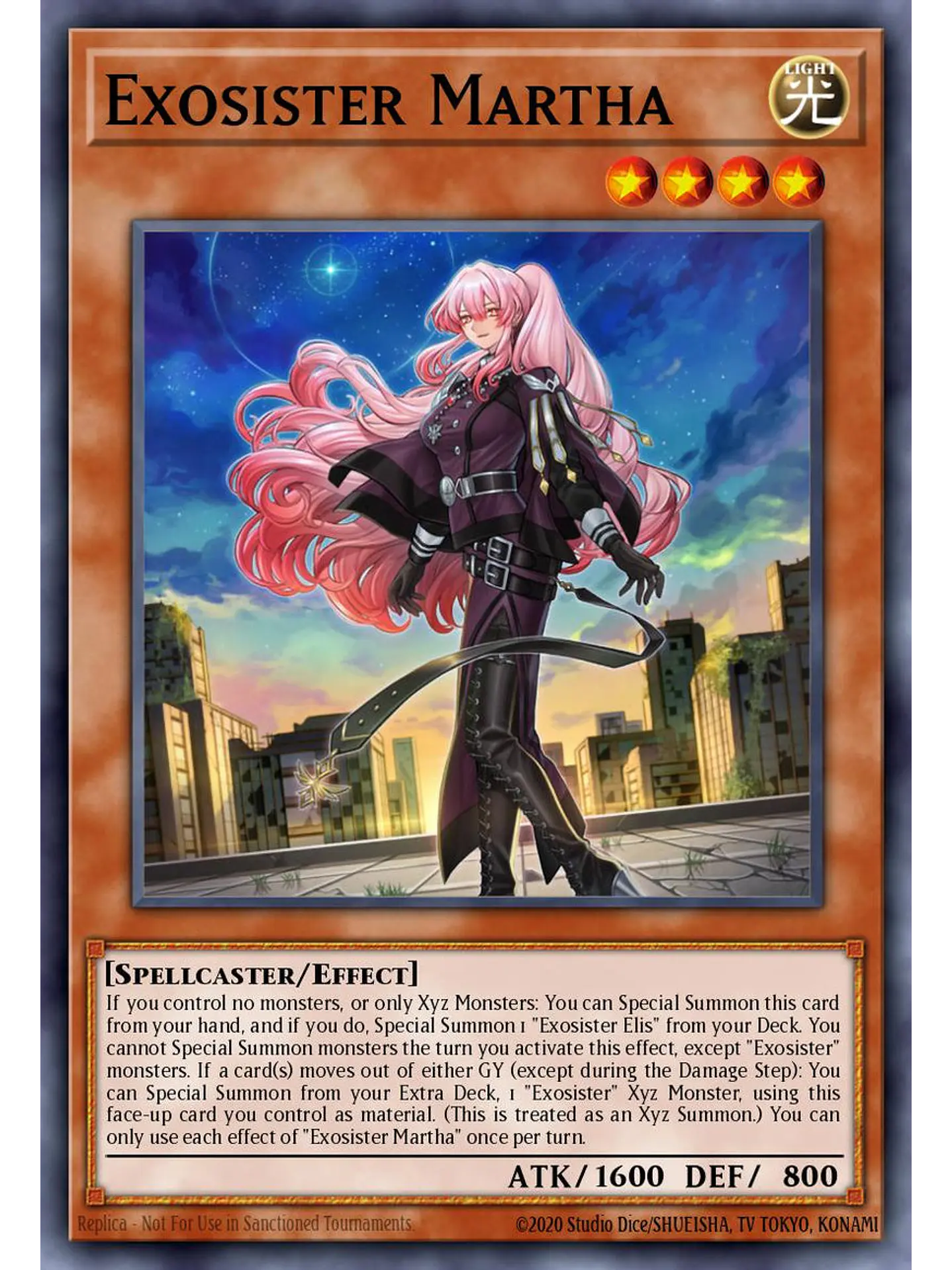 Exosister Martha - BLGG-EN079 - Ultra Rare 1st Edition 1