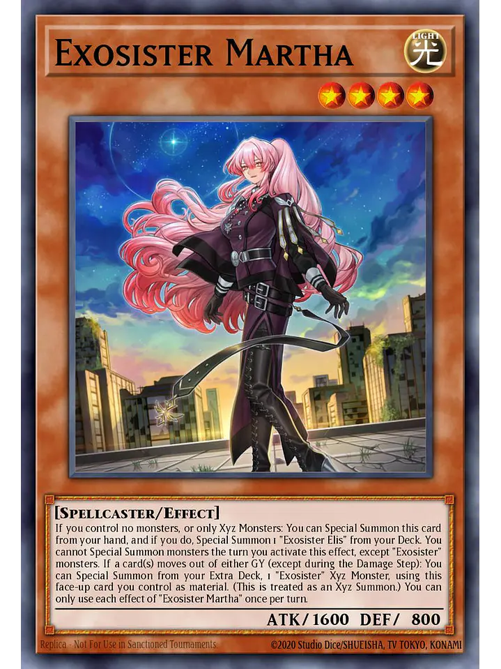 Exosister Martha - BLGG-EN079 - Ultra Rare 1st Edition 1