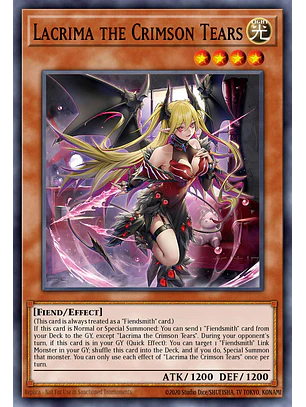 Lacrima the Crimson Tears - BLGG-EN081 - Ultra Rare 1st Edition