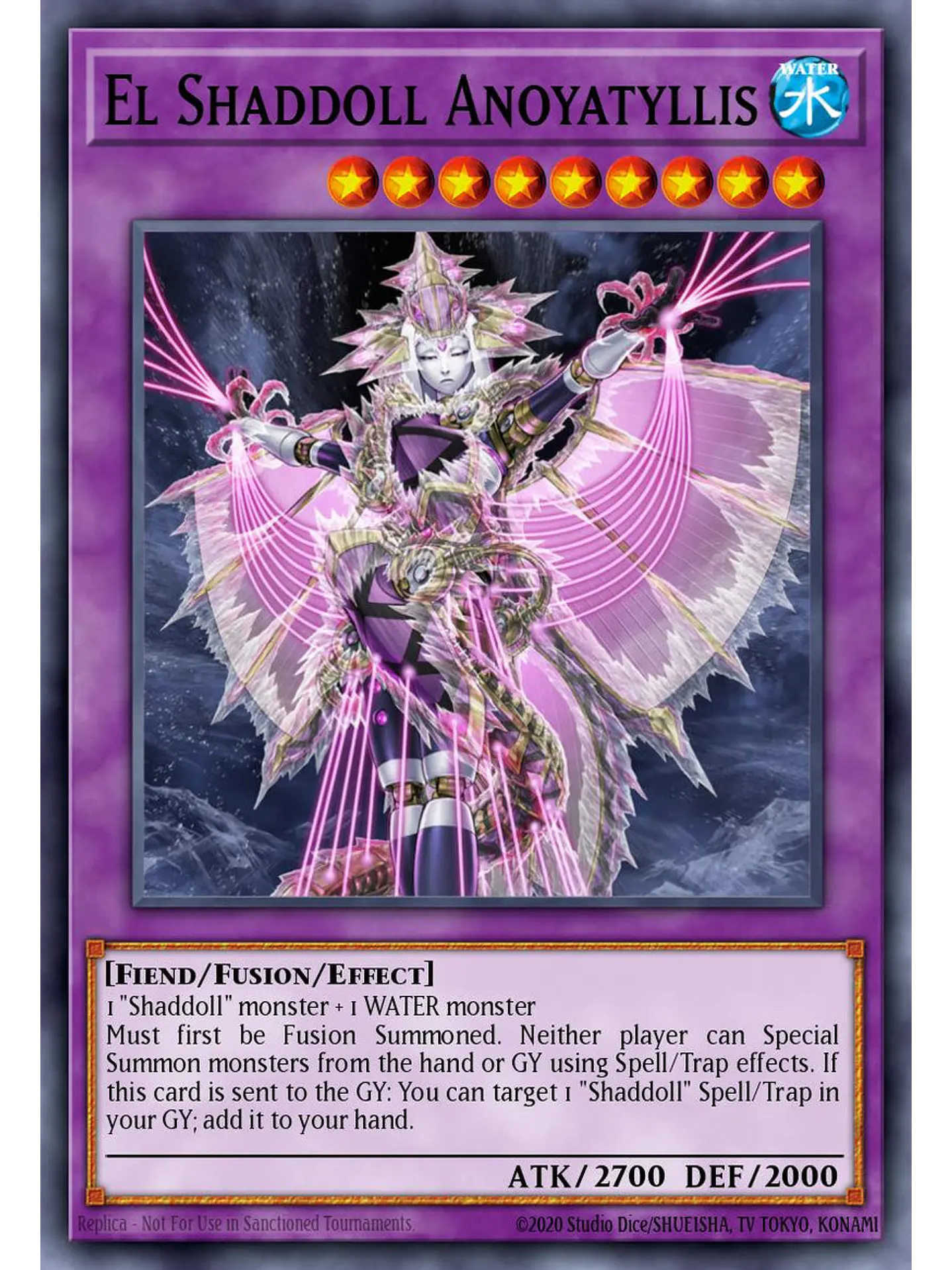 El Shaddoll Anoyatyllis - BLGG-EN083 - Ultra Rare 1st Edition 1