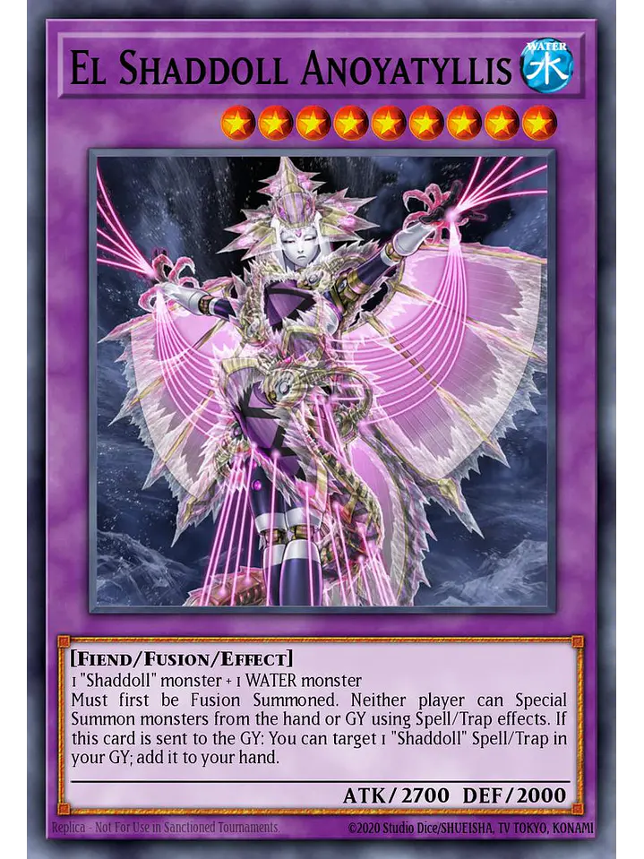 El Shaddoll Anoyatyllis - BLGG-EN083 - Ultra Rare 1st Edition 1