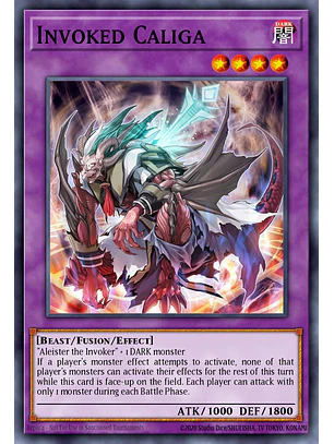 Invoked Caliga - BLGG-EN084 - Ultra Rare 1st Edition