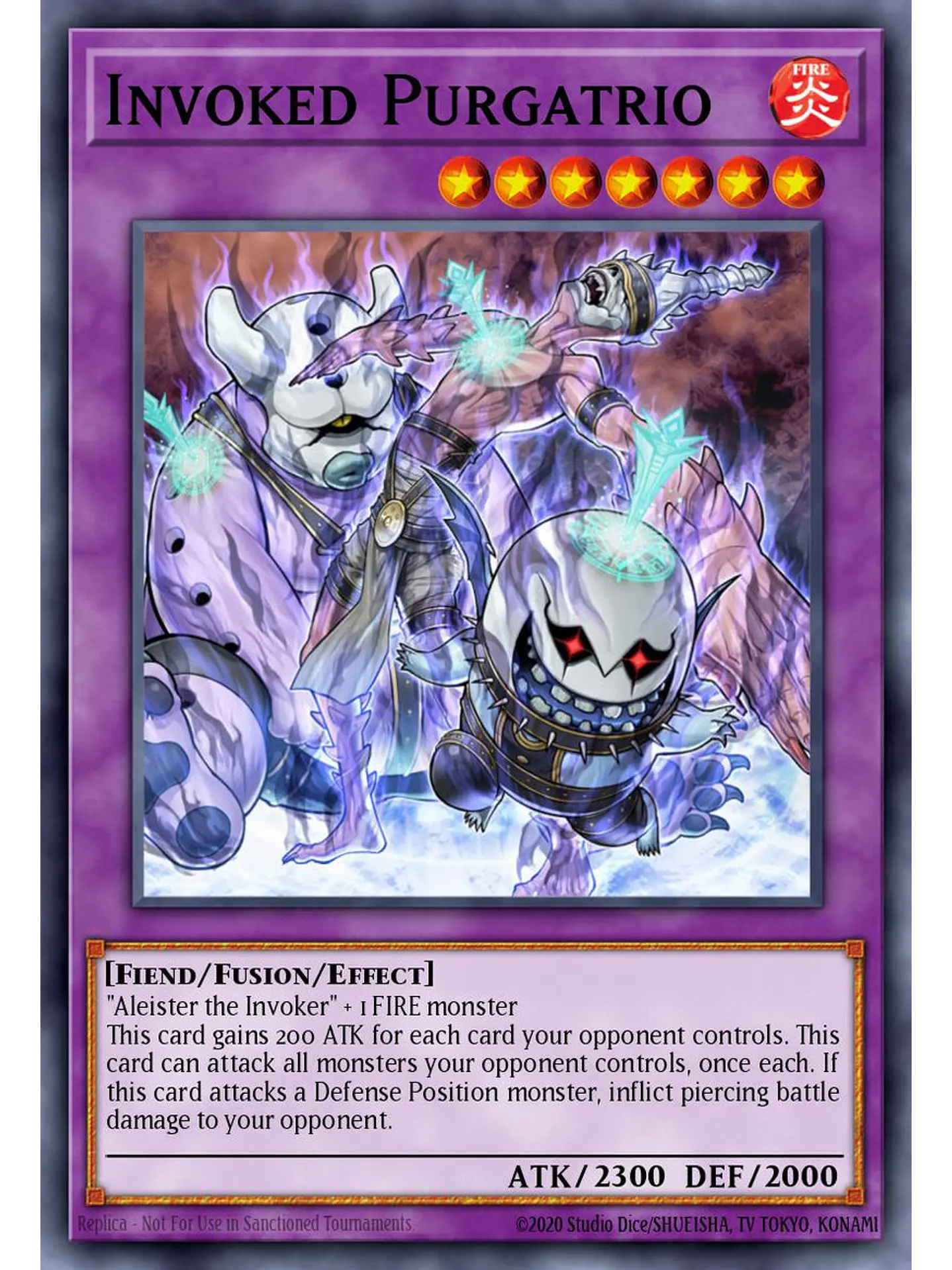 Invoked Purgatrio - BLGG-EN086 - Ultra Rare 1st Edition 1