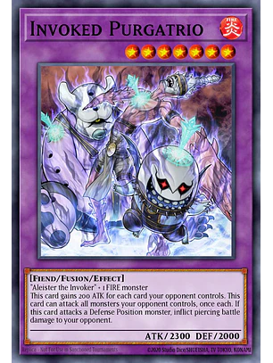 Invoked Purgatrio - BLGG-EN086 - Ultra Rare 1st Edition