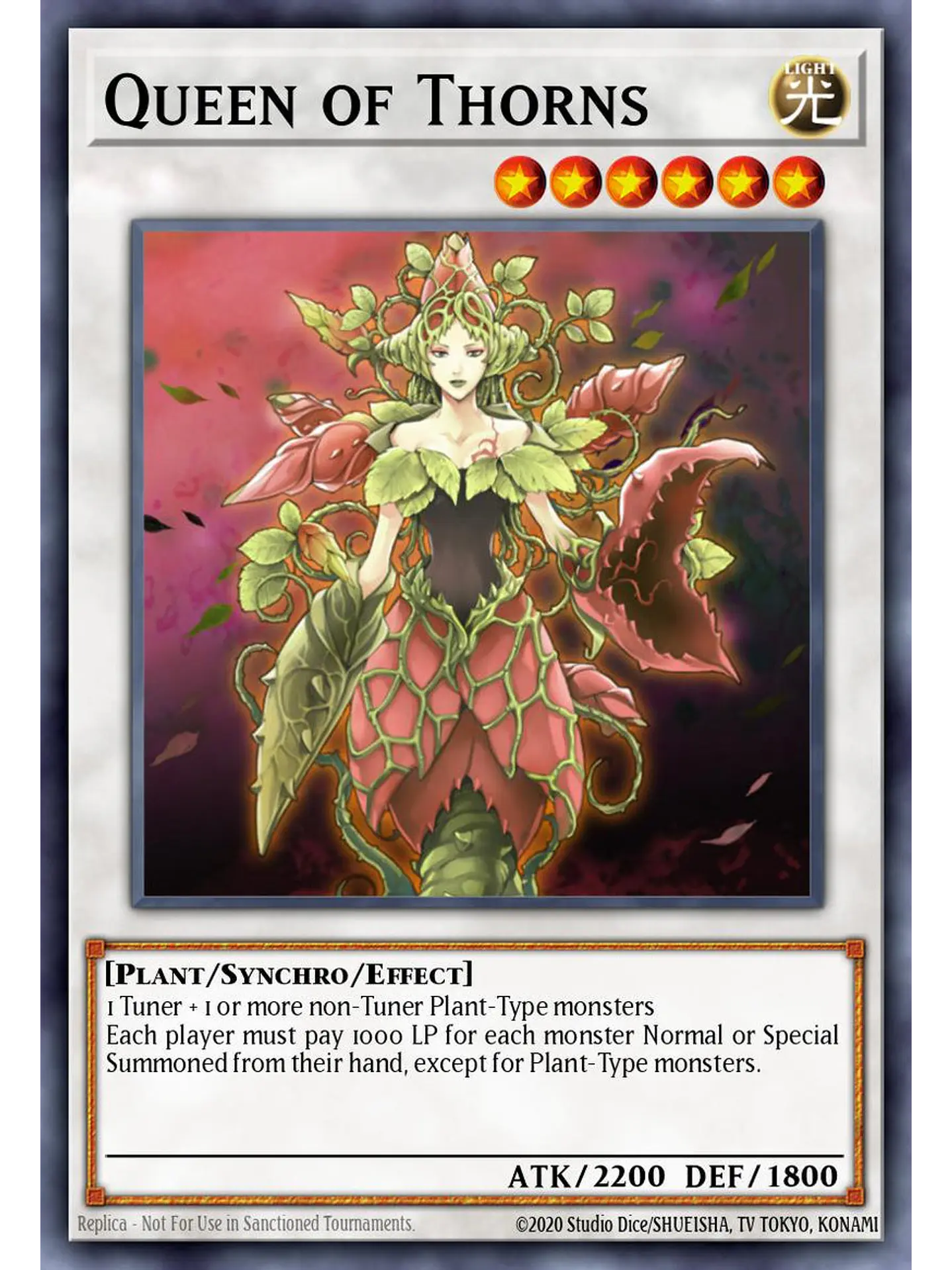 Queen of Thorns - BLGG-EN088 - Ultra Rare 1st Edition 1