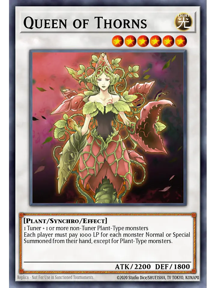 Queen of Thorns - BLGG-EN088 - Ultra Rare 1st Edition 1