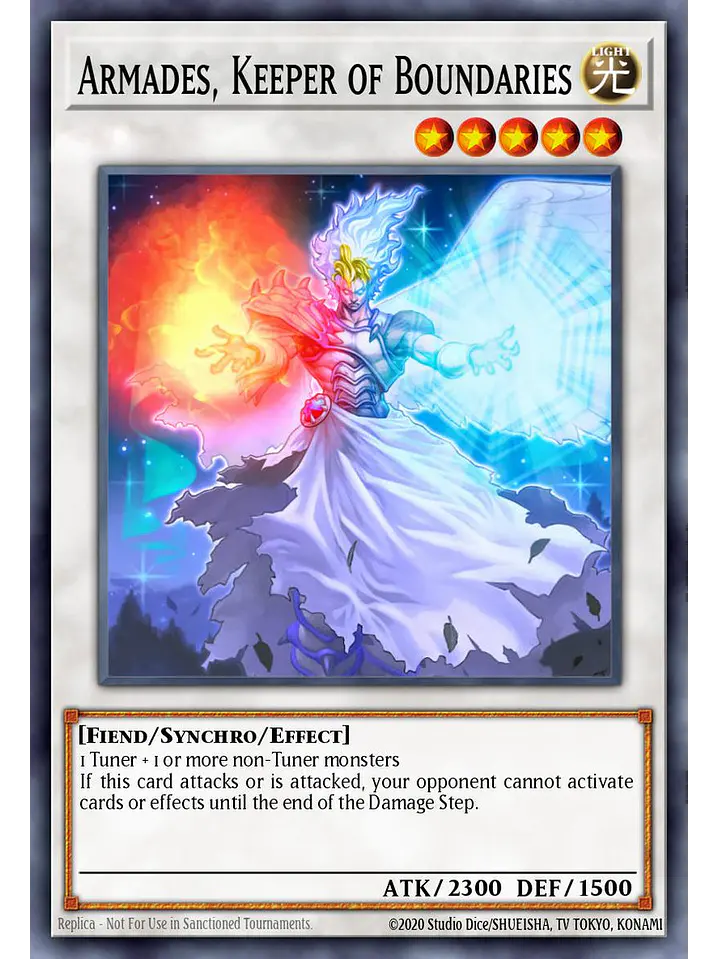 Armades, Keeper of Boundaries - BLGG-EN090 - Secret Rare 1st Edition 1