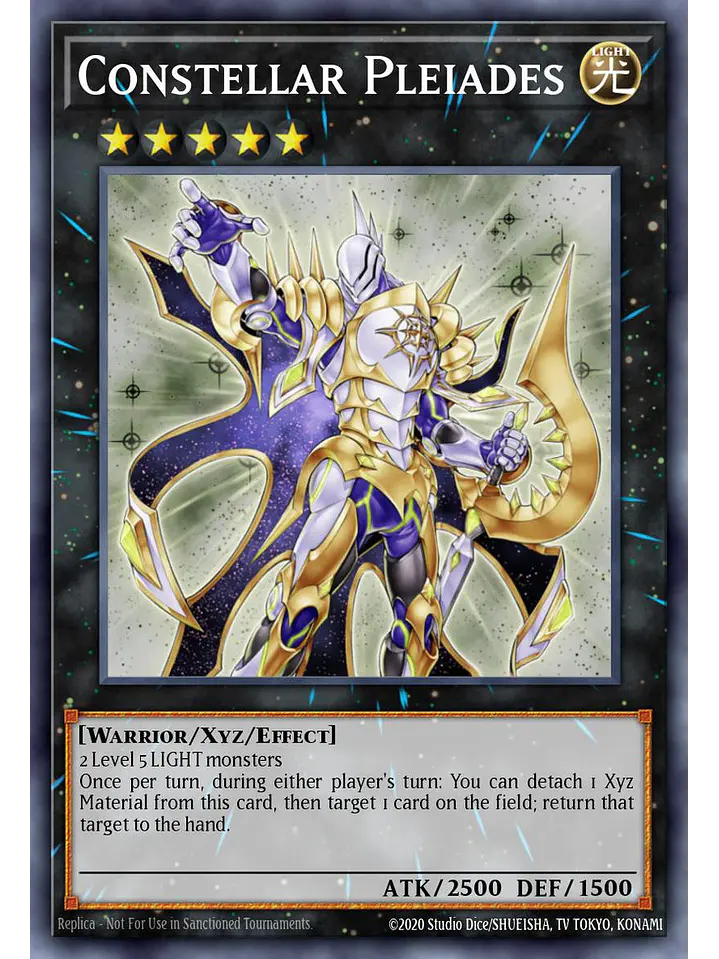 Constellar Pleiades - BLGG-EN095 - Ultra Rare 1st Edition 1