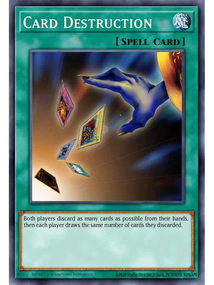 Card Destruction - BLGG-EN104 - Ultra Rare 1st Edition 1