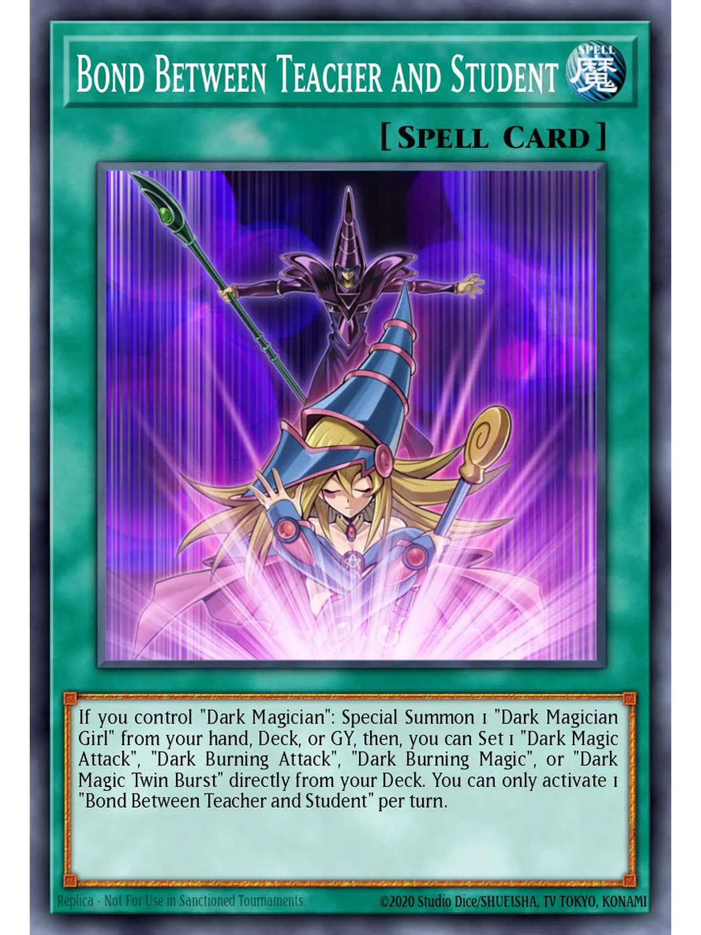 Bond Between Teacher and Student - BLGG-EN109 - Secret Rare 1st Edition 1