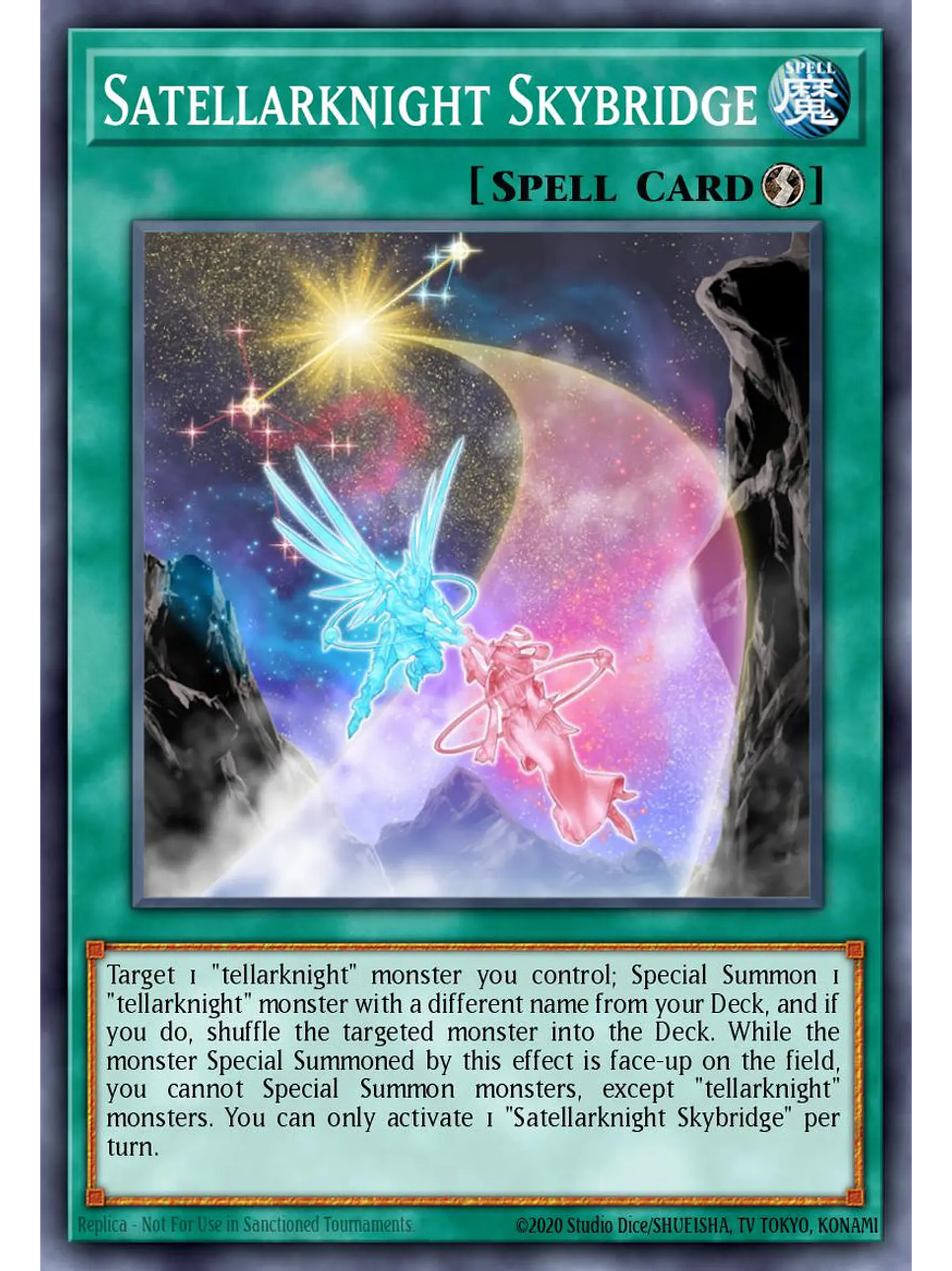 Satellarknight Skybridge - BLGG-EN110 - Ultra Rare 1st Edition 1