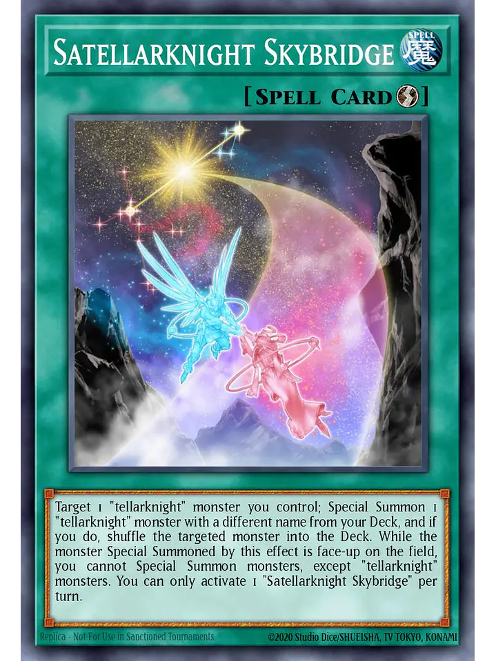 Satellarknight Skybridge - BLGG-EN110 - Ultra Rare 1st Edition 1
