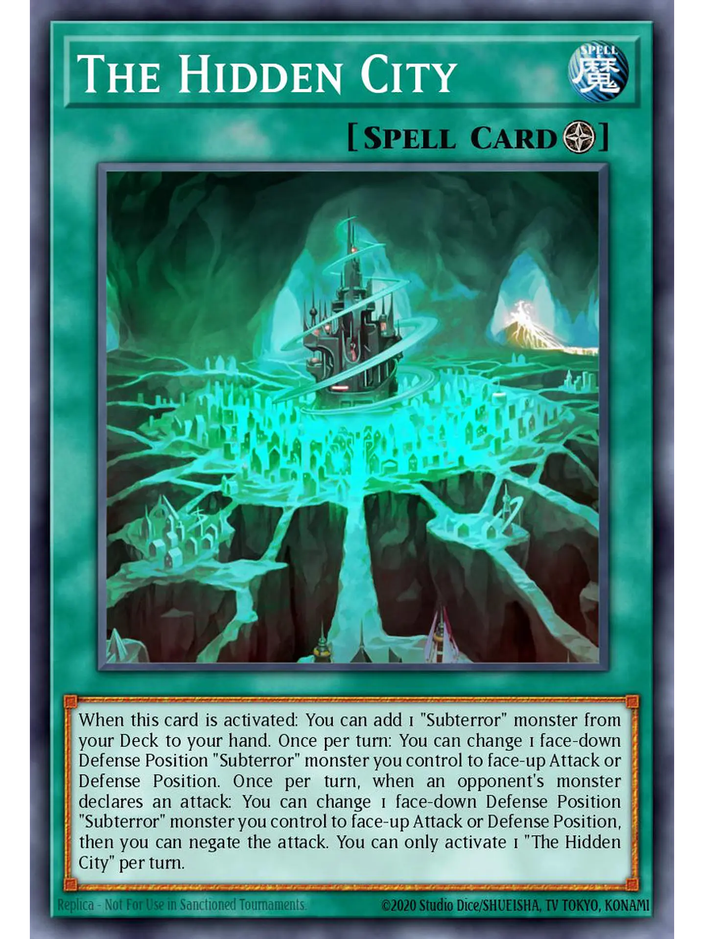 The Hidden City - BLGG-EN115 - Ultra Rare 1st Edition 1