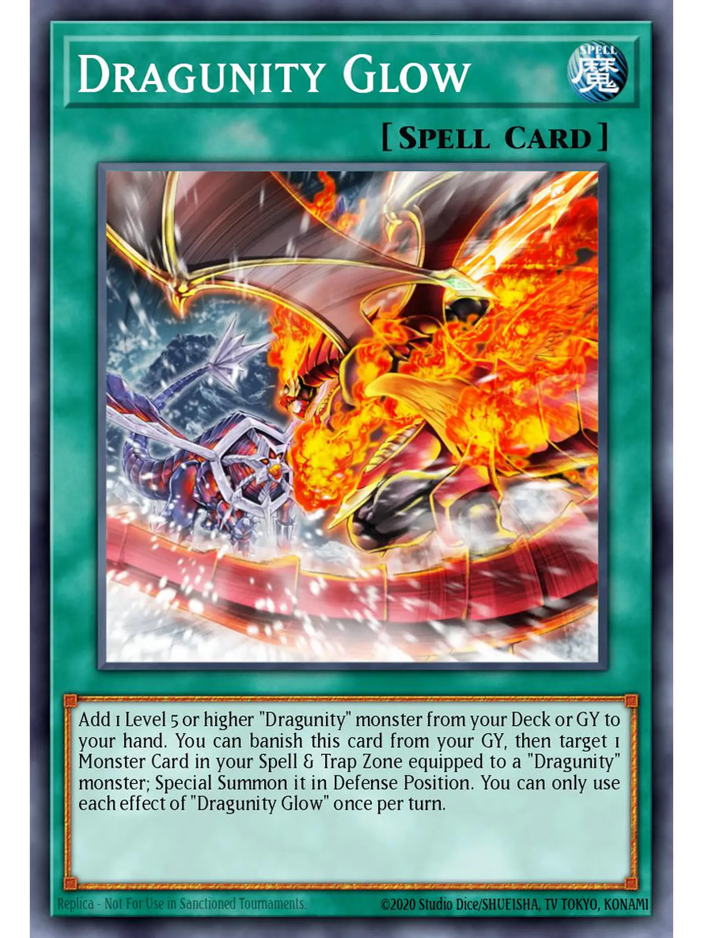 Dragunity Glow - BLGG-EN117 - Secret Rare 1st Edition 1