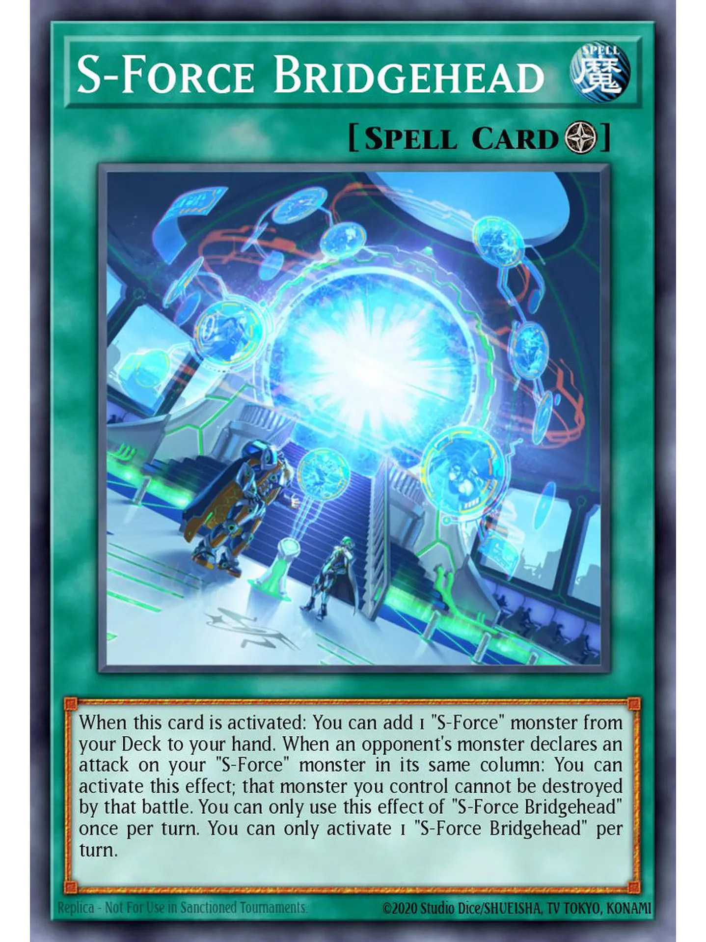 S-Force Bridgehead - BLGG-EN118 - Ultra Rare 1st Edition 1