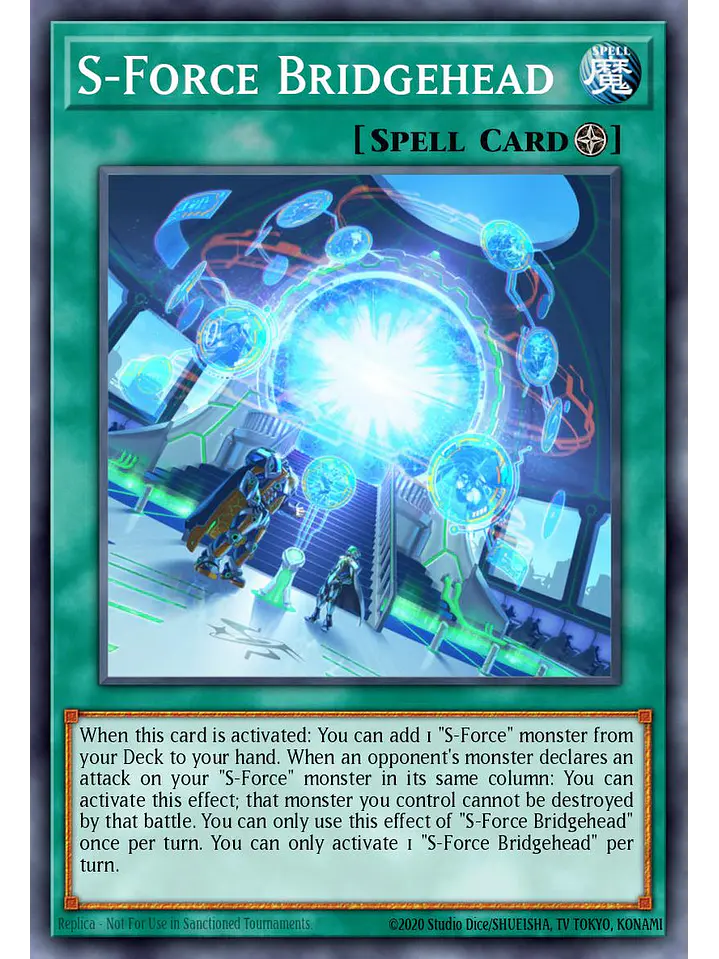 S-Force Bridgehead - BLGG-EN118 - Ultra Rare 1st Edition 1