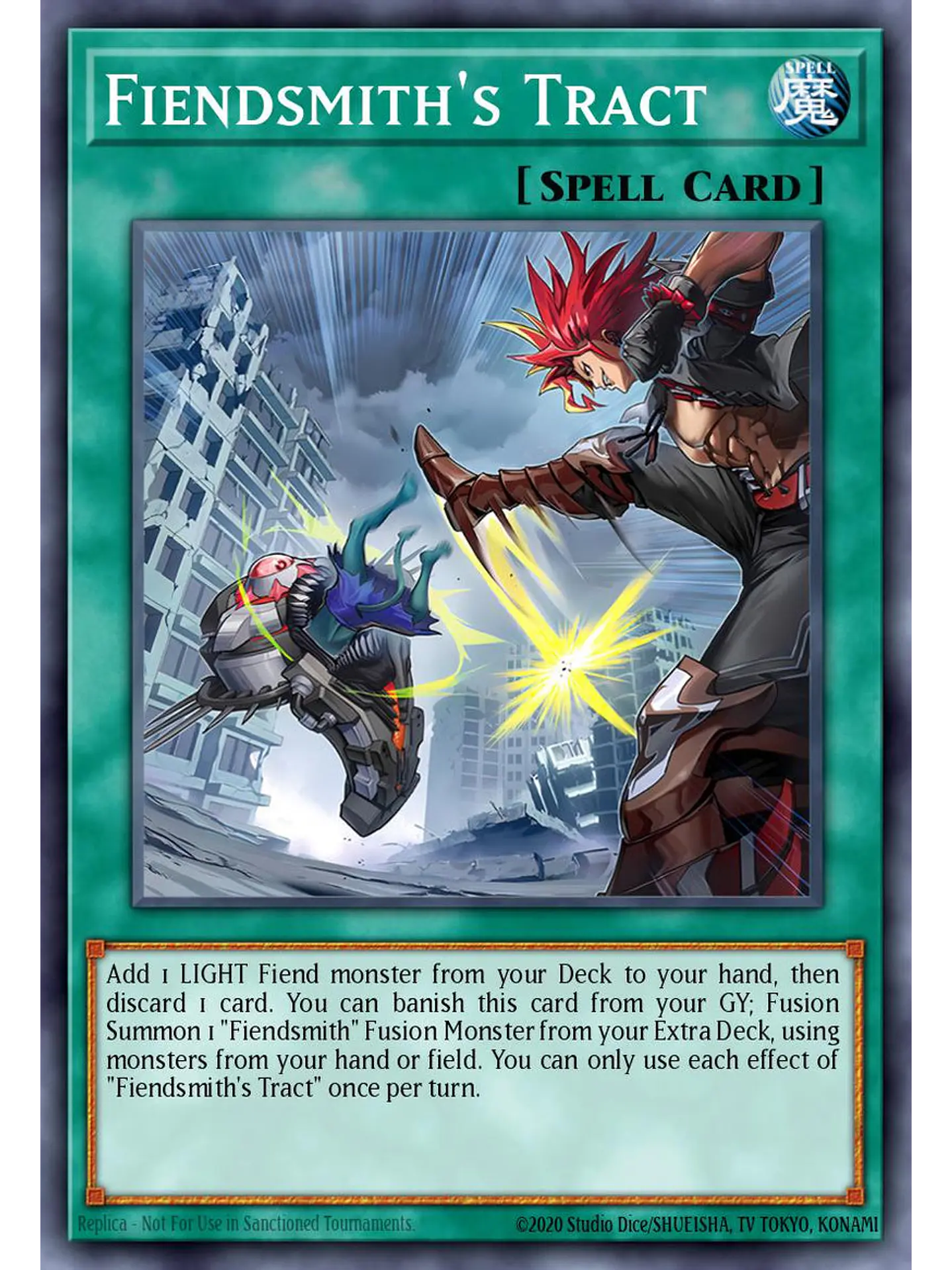 Fiendsmith's Tract - BLGG-EN125 - Ultra Rare 1st Edition 1