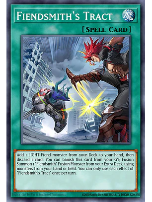 Fiendsmith's Tract - BLGG-EN125 - Ultra Rare 1st Edition