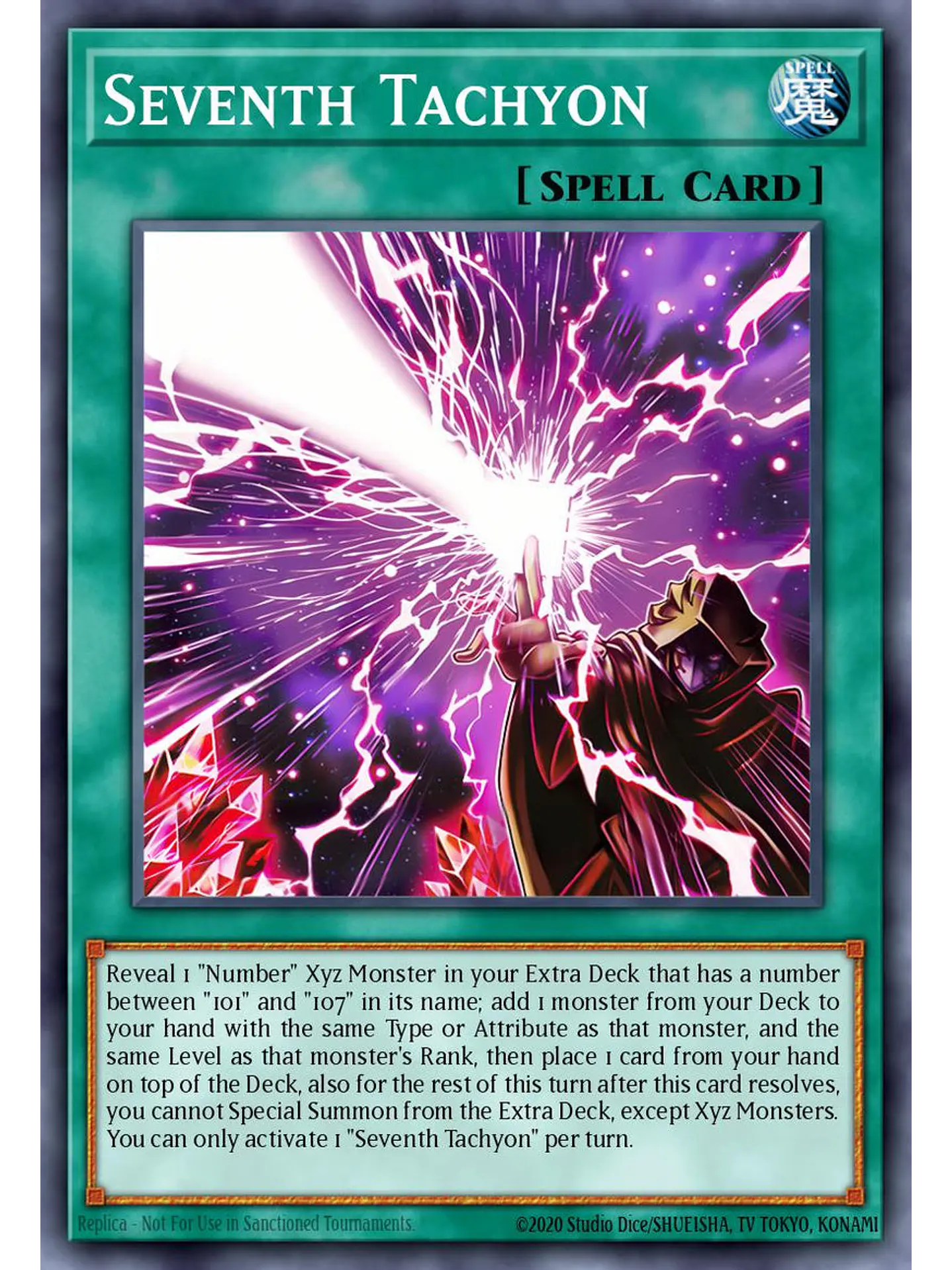 Seventh Tachyon - BLGG-EN126 - Ultra Rare 1st Edition 1