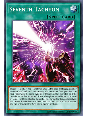 Seventh Tachyon - BLGG-EN126 - Ultra Rare 1st Edition