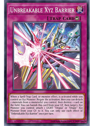 Unbreakable Xyz Barrier - BLGG-EN135 - Ultra Rare 1st Edition