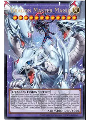 Dragon Master Magia (extended art) - BLGG-EN137 - Ultra Rare 1st Edition